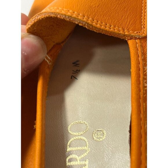 bernardo genesis women's loafers orange Size 7.5 - Picture 2 of 13